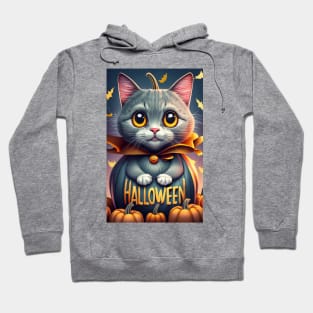 Happy Halloween Cat Hoodie